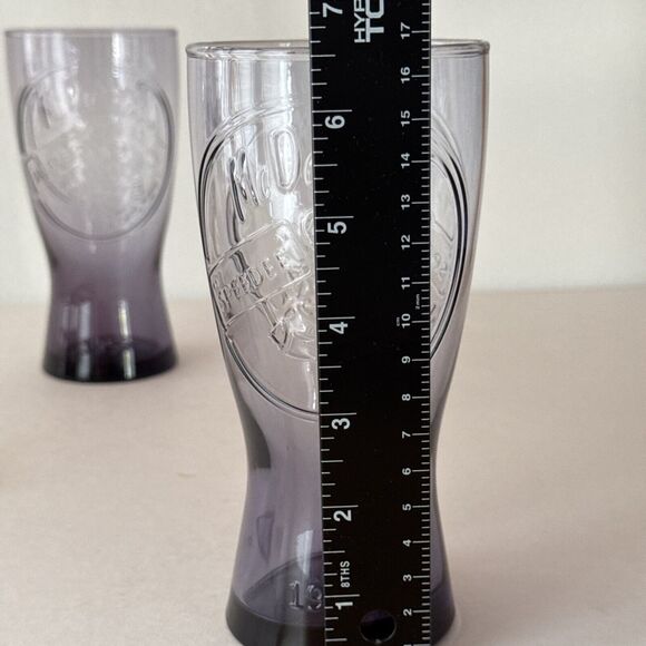 Pair of Vintage Reproductions McDonalds Purple 1955 Speedee Collectors Glasses - Picture 11 of 11